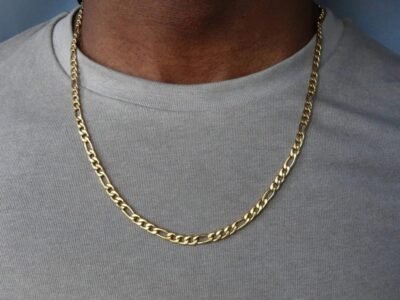 Collar Acero Inoxidable 201 para Hombres, Estilo Simple Estilo Clasico