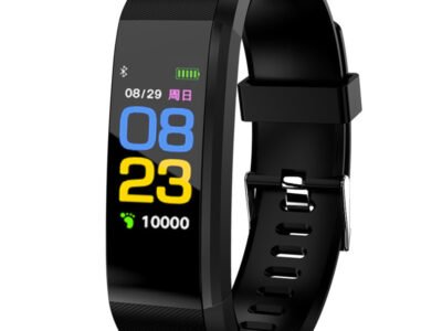 Pulsera Inteligente para Adultos con Bluetooth, Monitor de Salud y Resistencia al Agua