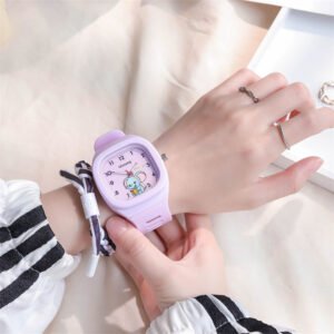 Lindo Reloj Popular De Silicona De Moda Luminosa - Imagen 4