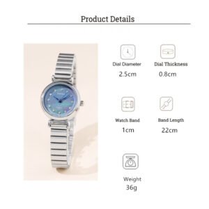 Elegante Lujoso Reloj Cuarzo para Mujer - Imagen 3