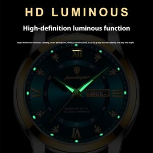 Reloj De Cuarzo Suizo Impermeable Luminoso Para Hombre - Imagen 7