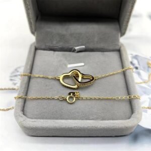 Collar con Colgante de Diamante en Forma de Corazon – Plata S925, Estilo Europeo y Americano - Imagen 3