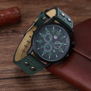 Conjunto de Reloj De Cuarzo Para Hombre mas Pulseras - Imagen 4