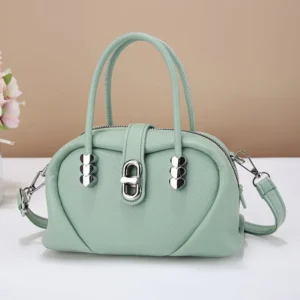 Bolso de hombro grande para mujer, estilo verano moderno color verde