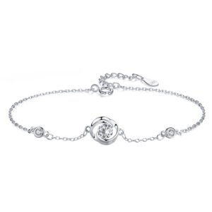 Pulsera Estilo Simple Estilo Clásico Plata De Ley 925 - Imagen 3